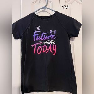 Youth girls Under Armour shirt
